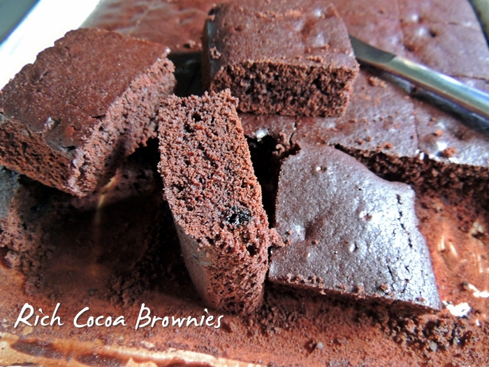 Rich Cocoa Brownies